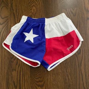 Tyler’s Texas Flag Athletic Shorts | Size: Small